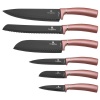 Berlinger Haus 6-Piece Non-Stick Coating Knife Set - i-Rose Edition Photo