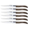 Berlinger Haus 6-Piece Steak Knife Set with Antique Wood Handle - Laguiole Photo