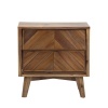 Cielo - Carlisle Pedestal with 2 Drawers Photo