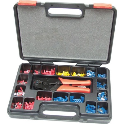 Photo of Kennedy Heavy Duty Ratchet Crimping Toolkit 552 piecese
