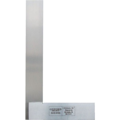 Photo of Oxford 150Mm 6" Engineers Square Bs.939 Grade B