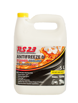 Photo of PS23 ANTI-FREEZE & SUMMER COOLANT PRE-DILUTED