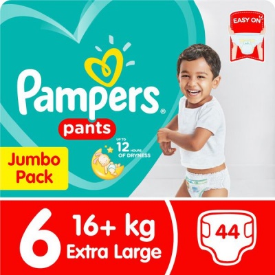 Photo of Pampers Pants - Size 6 Jumbo Pack-44 Nappies Lotion with Aloe