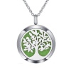 Stainless Steel Essential Oil Diffuser Locket on Necklace Photo