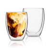 heat-resistant double walled glass mugs300ml-400ml capacityÂ Â - set of 2 Photo