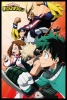 My Hero Academia - Heroes Poster with Black Frame Photo