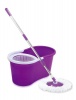 Magic Spin Mop And Plastic Bucket Set-Purple Photo