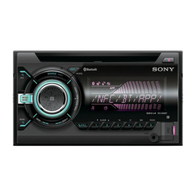 Photo of Sony WX900BT Bluetooth CD/MP3 with NFC Double Din