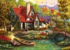 RGS Group Riverside Cottage 2000 Piece Jigsaw Puzzle Photo