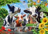 RGS Group Cow's Paradise 500 Piece Jigsaw Puzzle Photo
