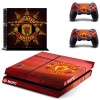 SKIN-NIT Decal Skin For PS4 Slim: Manchester United 2016 Console Photo