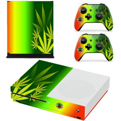 Photo of SkinNit Decal Skin For Xbox One S: Rasta Weed