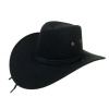 Black Farm Cow Boy Summer Sun Hat for Men Photo