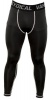 Men's Running Pants Compression Tights Black Photo