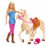 Barbie Doll and Horse Photo