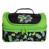 Smiggle Deja Vu Double Decker Lunchbox Black Photo