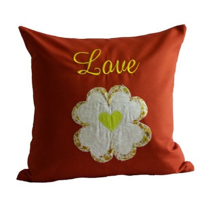 Photo of Red & Yellow Cushion Cover