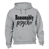 Reasonably Psycho - Hoodie - Grey Photo