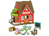 Li'l Woodzeez Woodlands Schoolhouse Photo