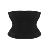 Sweat Waist Trainer Shaper Slimming belt Black Photo