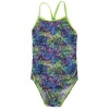 Slazenger Junior Girls Bound Back Swimsuit - Purple Photo