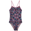 Slazenger Junior Girls Thin Strap Swimsuit - Blue Photo