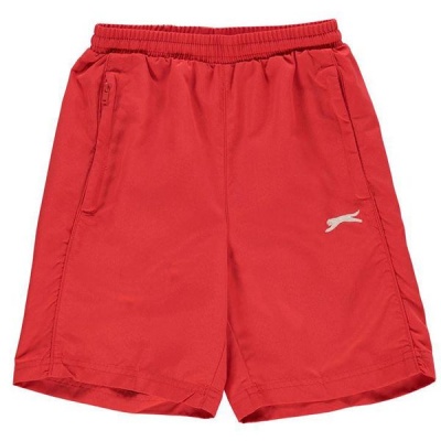 Photo of Slazenger Junior Boys Woven Shorts - Red