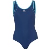 Slazenger Ladies Basic Swimsuit - Navy Photo