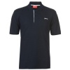 Slazenger Mens Plain Polo Shirt - Navy Photo