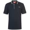 Slazenger Mens Tipped Polo Shirt - Navy Photo