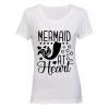 Mermaid at Heart - White Photo