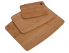 Excellence Homeware Cutting Boards Bamboo Set Of 3 piecess Photo