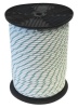 Polyester Braided Rope 8mmx200m White & Green Photo