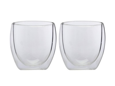 Photo of Maxwell and Williams Blend Double-Wall Cup 250ml - Set of 2