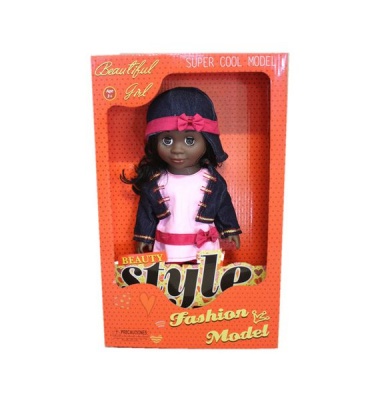 Photo of Just Like Me Diverse Africa Fashion Doll - Denim Dreams