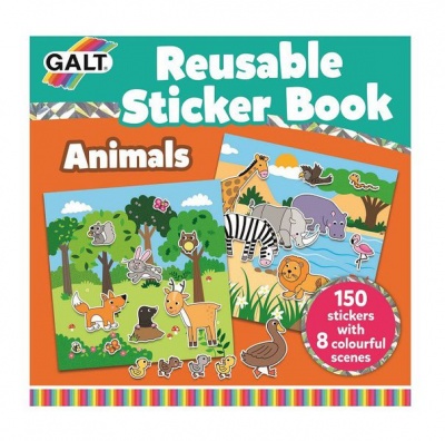 Photo of Galt Toys Reusable Sticker Book - Animals