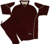 Everest Roma Junior Soccer Team Kit - Maroon/White - 15-16 Years Photo