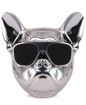 Photo of Dog Head Bluetooth Speaker-Silver
