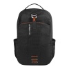 Volkano Latitude Series Laptop Backpack - Black/Orange Photo