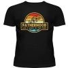 Fatherhood T-shirt-Men's-Black Photo