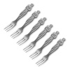 Carrol Boyes Cake Fork Set of 6 - Woman Photo