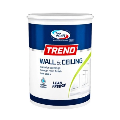 Photo of Top Paints Trend Wall and Ceiling Paint - 5L