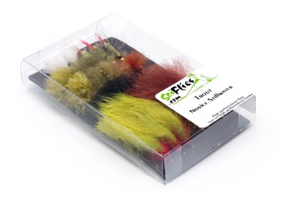 Photo of SciFlies Fly Fishing 21 Piece Trout & Bass Novice Stillwater Flies & Fly Box