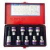 King Tony Torx Bit Socket Set 1/2"Dr T20-T60 80mm 9 Pieces Photo