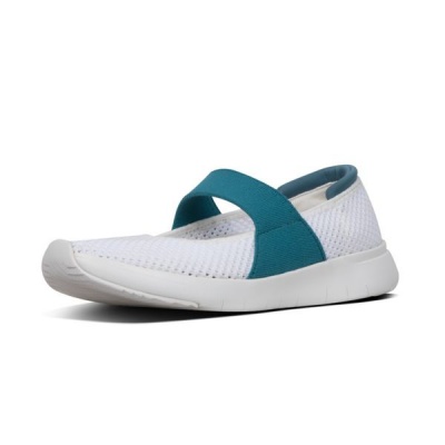 FitFlop Airmesh Mary Jane Urban White