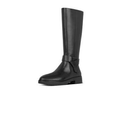 Photo of FitFlop Knot Leather Boot Black