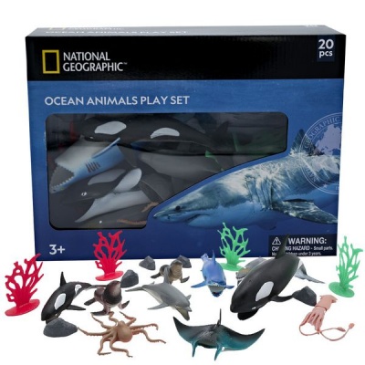 National Geographic Ocean Life Playset 10 Pieces