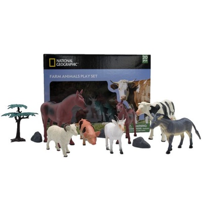 Photo of National Geographic Farm Animal Playset: 10 Pieces