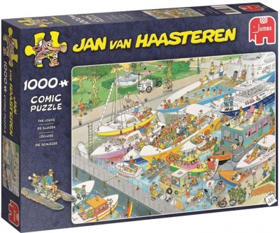 Photo of Jumbo Jan Van Haasteren The Locks 1000 Piece Puzzle