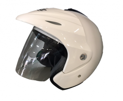 Photo of VR 1 Helmets VR-1 Gloss White TA365 Helmet
